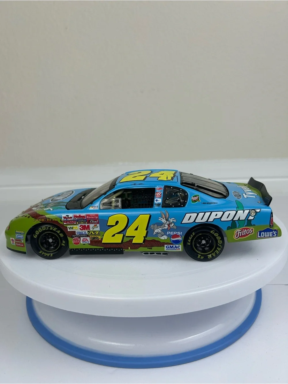 Nascar finished bright